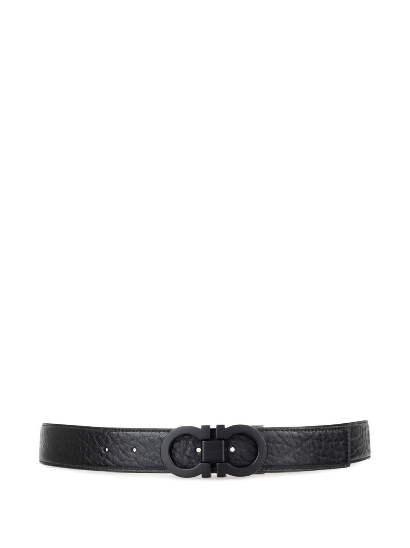 FERRAGAMO Gancini reversible leather belt outlook