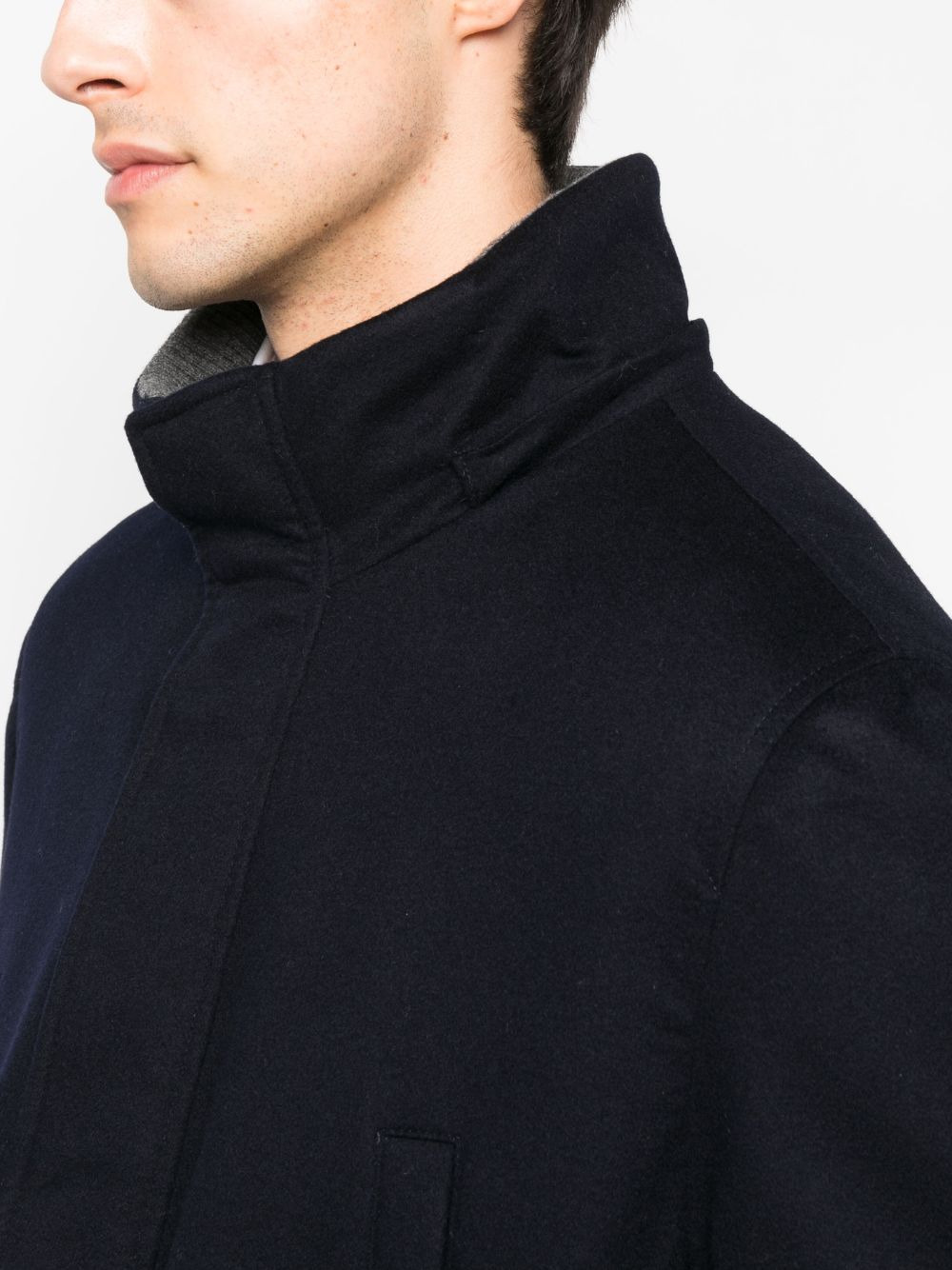 Brunello Cucinelli Coats Blue - 2