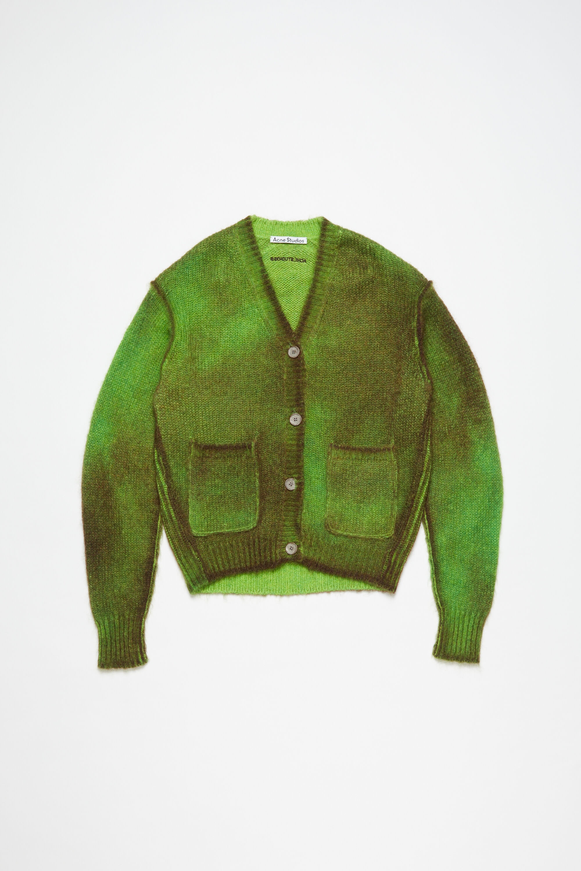 Cardigan sprayed finish - Bright Green - 1