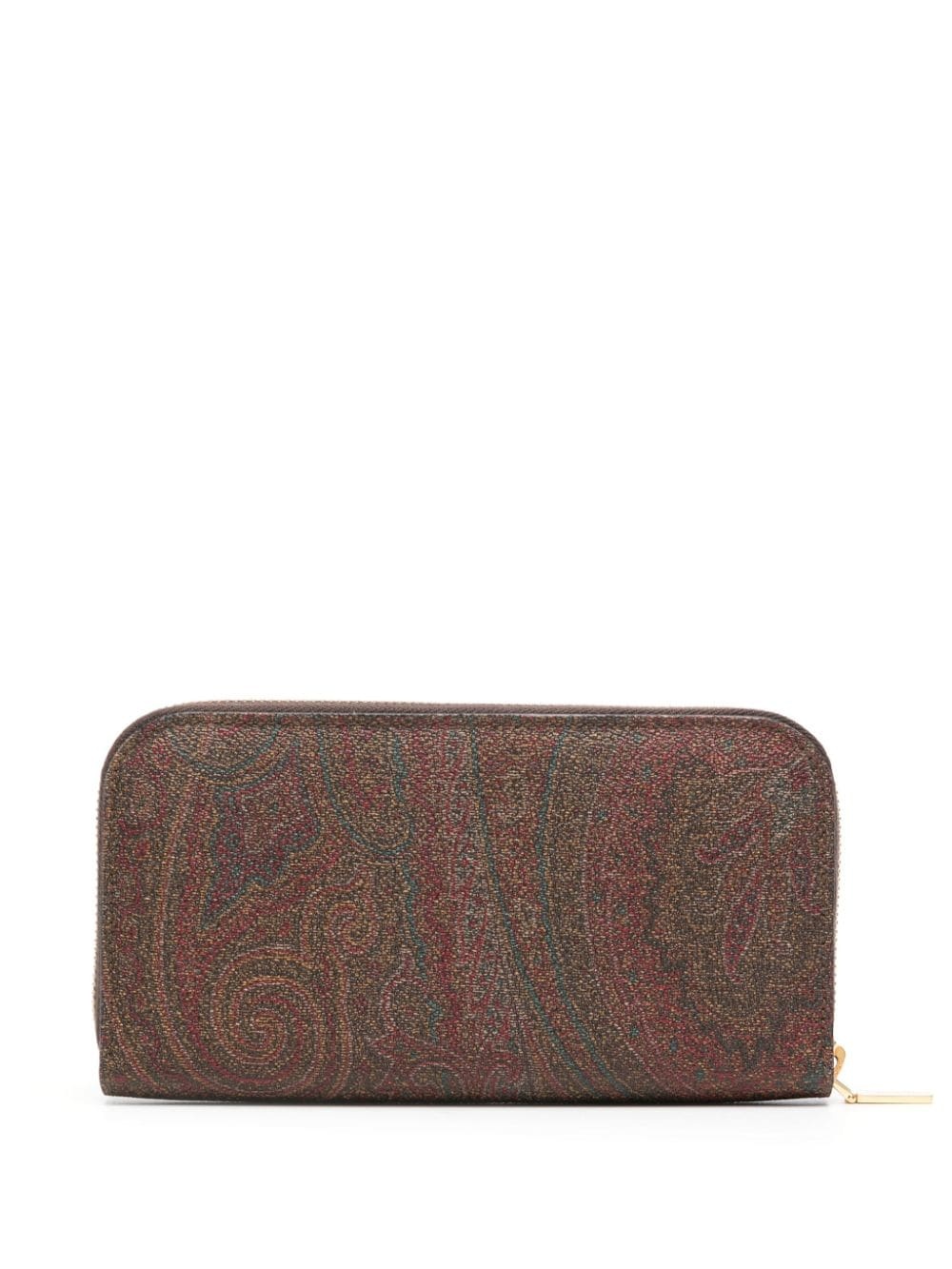 paisley-print wallet - 2