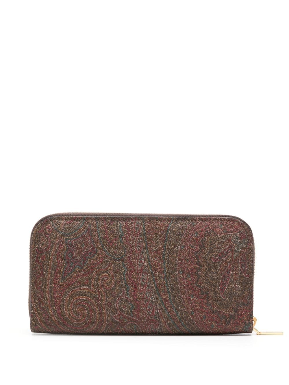 paisley-print wallet - 2