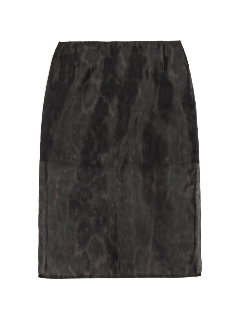 Tyra leopard midi skirt 1