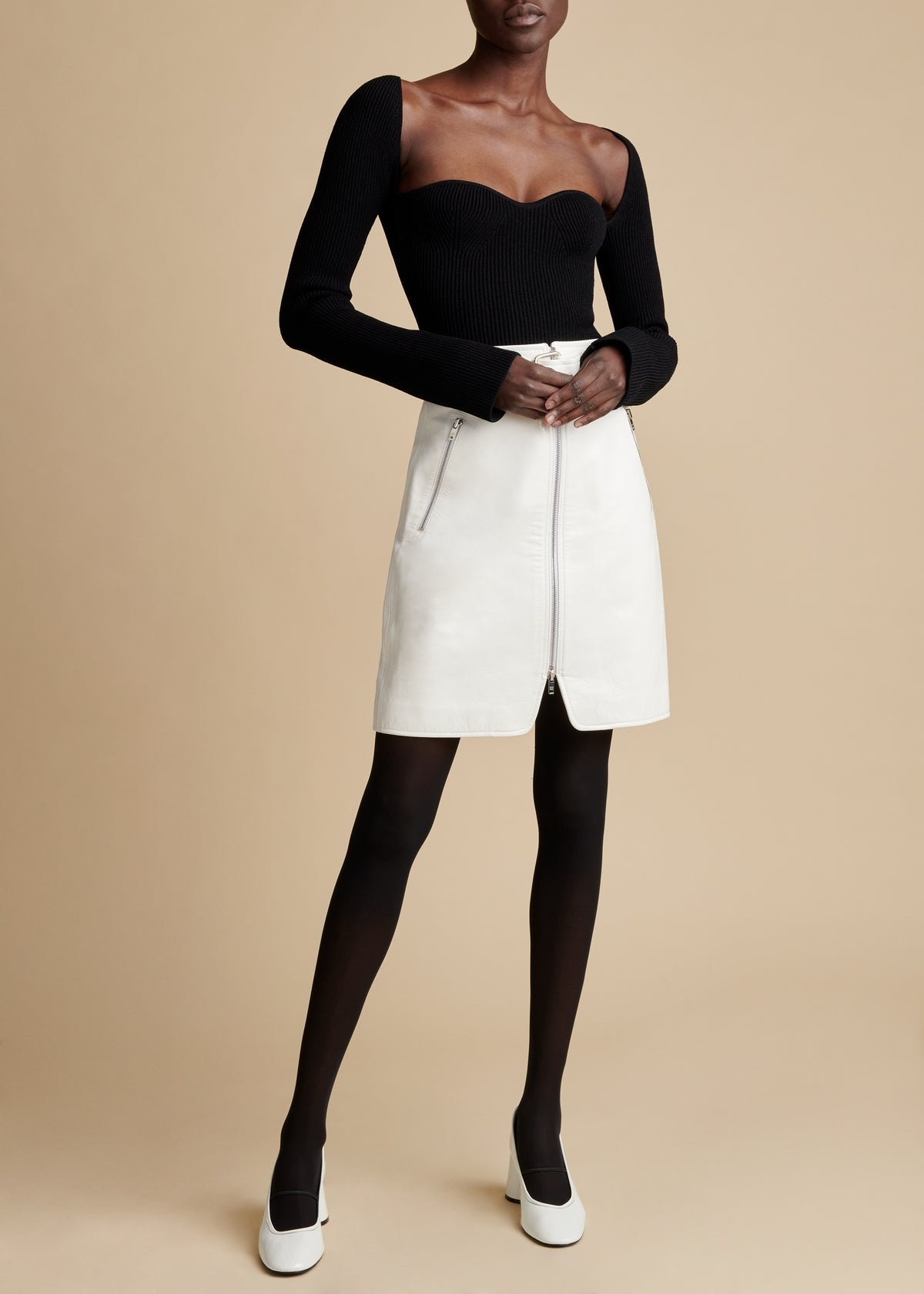 トップス KHAITE MADDY SWEATER KHAITE Maddy ribbed-knit sweater | NET-A-PORTER