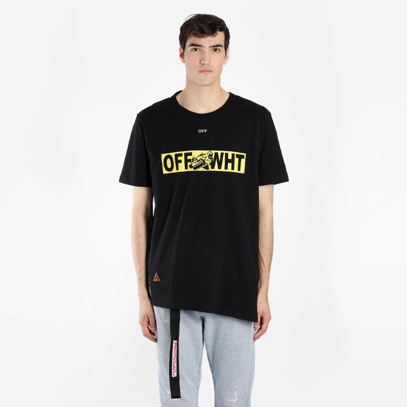 Off-White Off-White Cotton Printing Short Sleeve Black OMAA032S181850831060 outlook