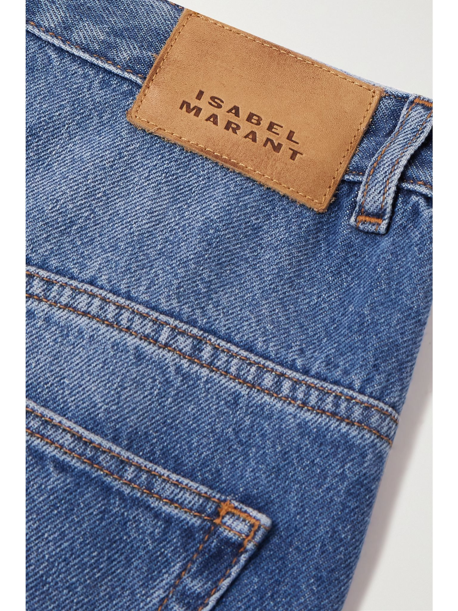 Lemony high-rise wide-leg jeans Mid denim - 5