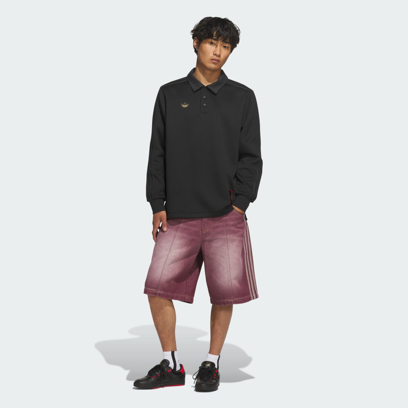 SKATEBOARDING x TYSHAWN WASHED DENIM SHORTS 7
