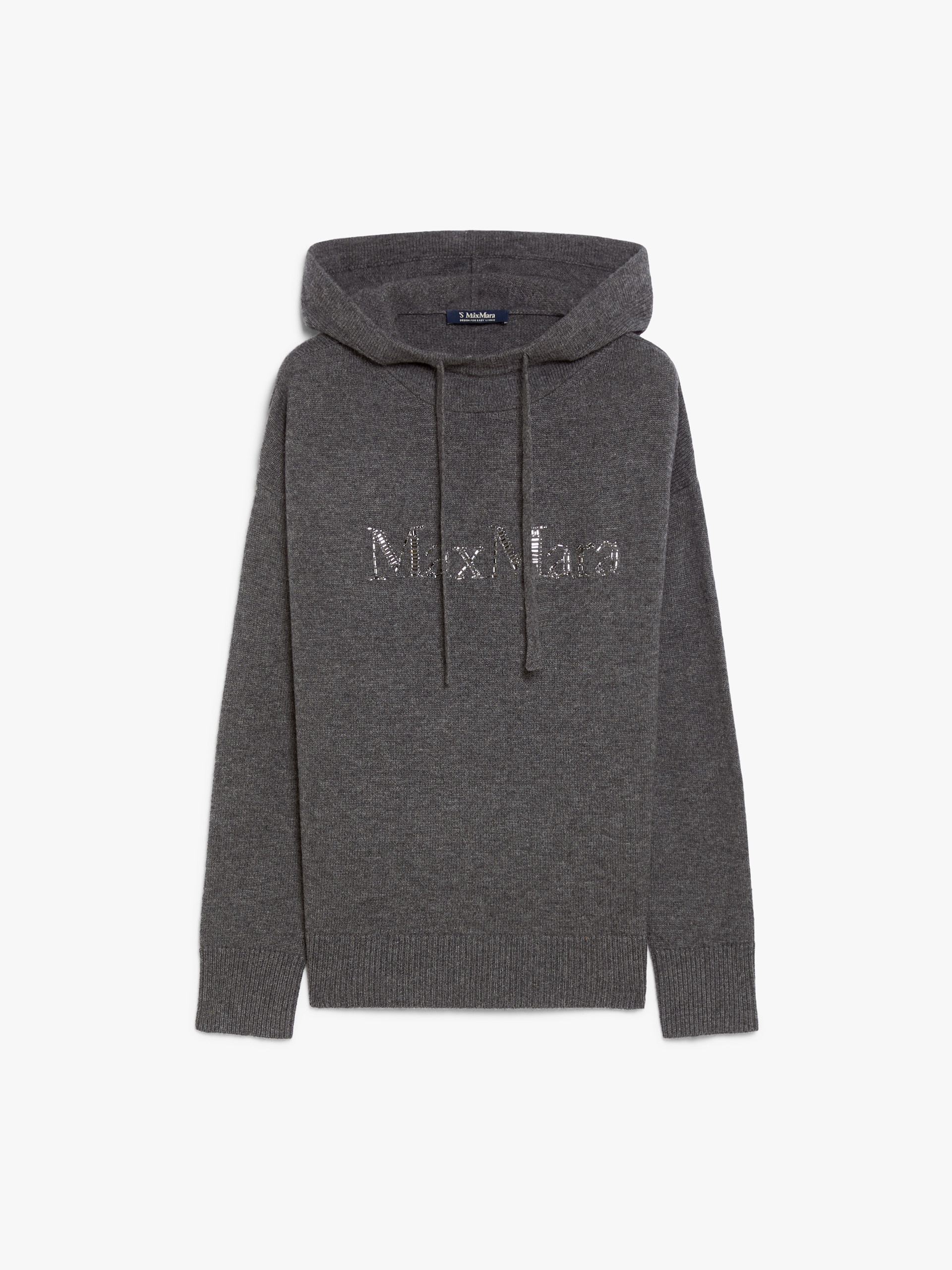 GORIZIA Wool and cashmere knit sweatshirt - 1