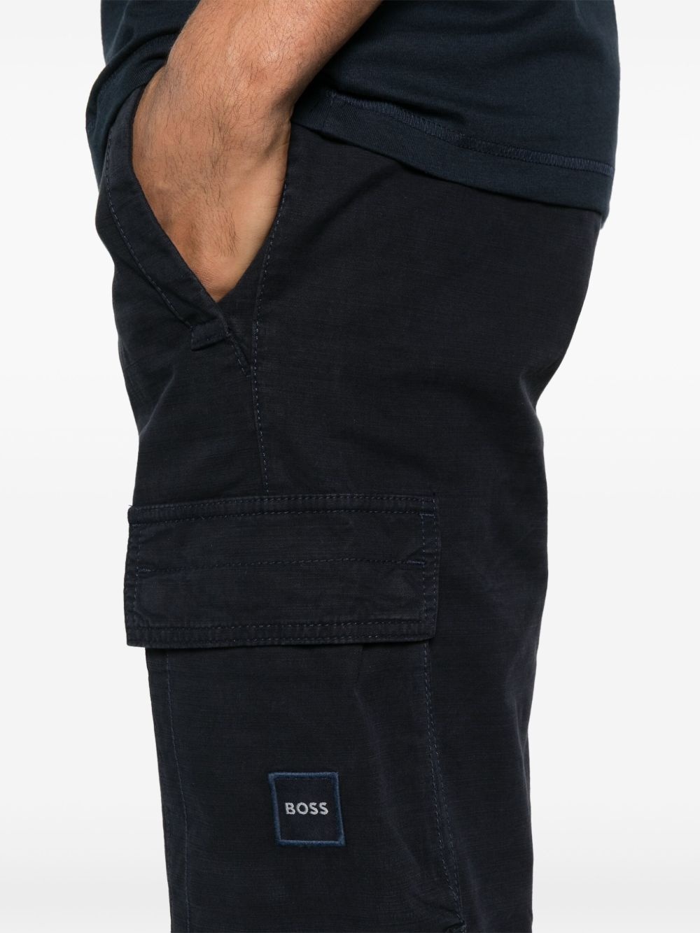 twill cargo trousers - 5
