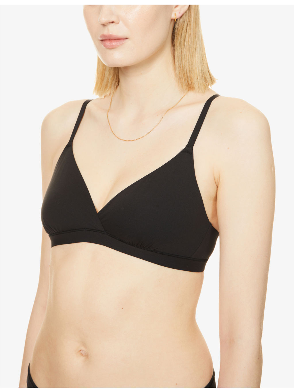 Fits Everybody crossover stretch-woven bra - 5