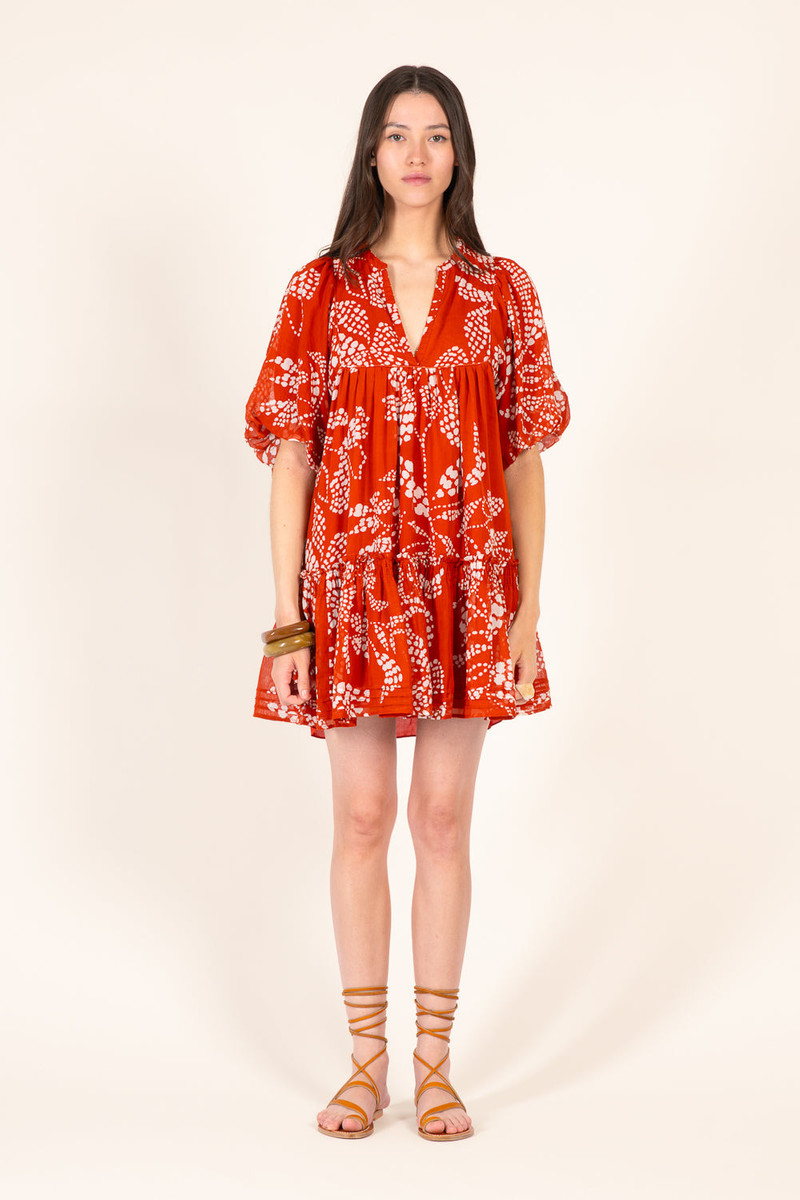 Mini Dress Cruz - Paprika Austral 3