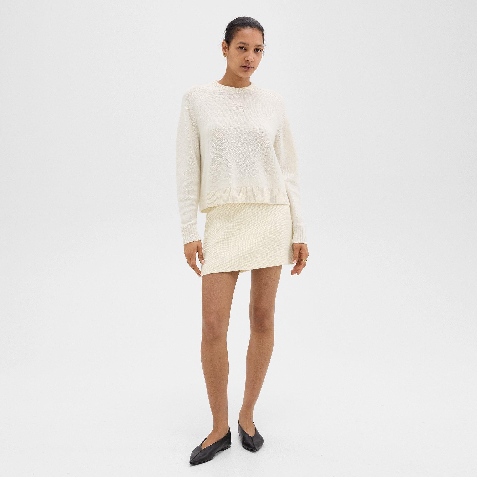 High-Waist Mini Skirt in Tweed - 2