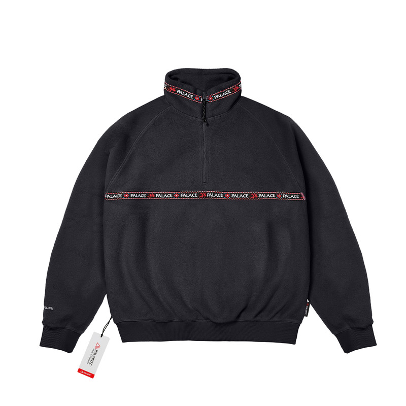 POLARTEC OM 1/4 ZIP BLACK 1