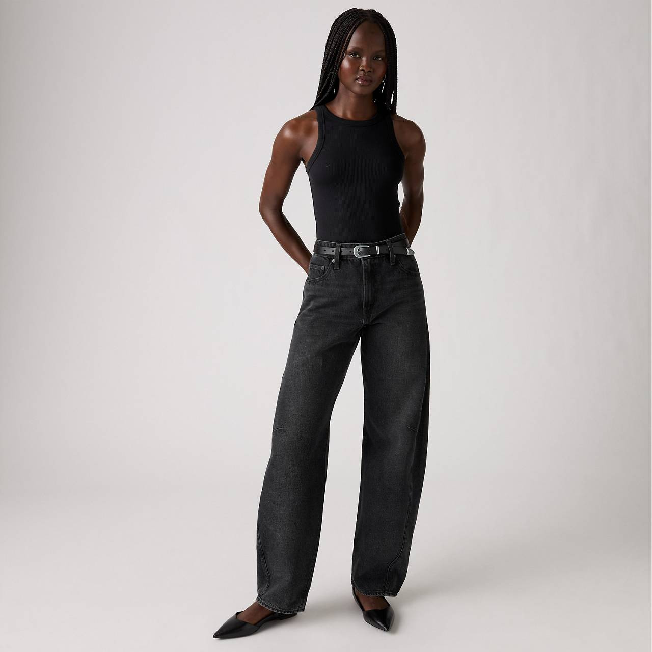 BAGGY DAD BARREL WOMEN'S JEANS - 3