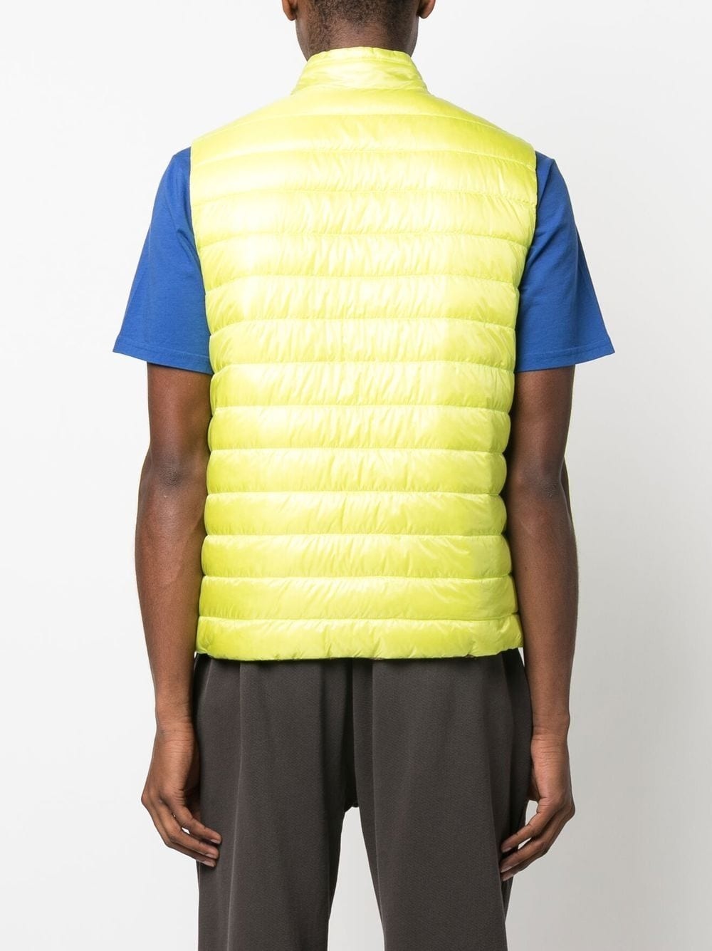 quilted reversible down gilet - 4