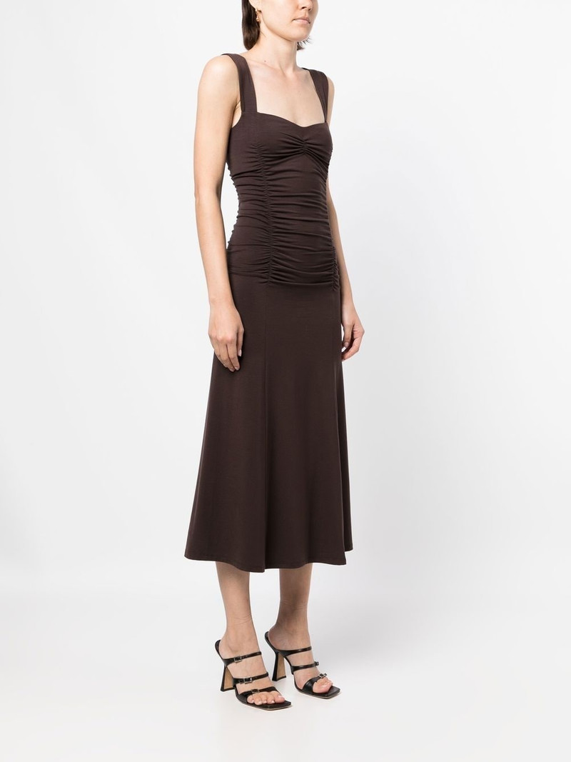 Suvi ruched midi dress 3