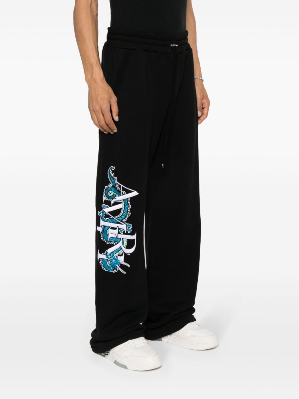 CNY Dragon cotton track pants - 3