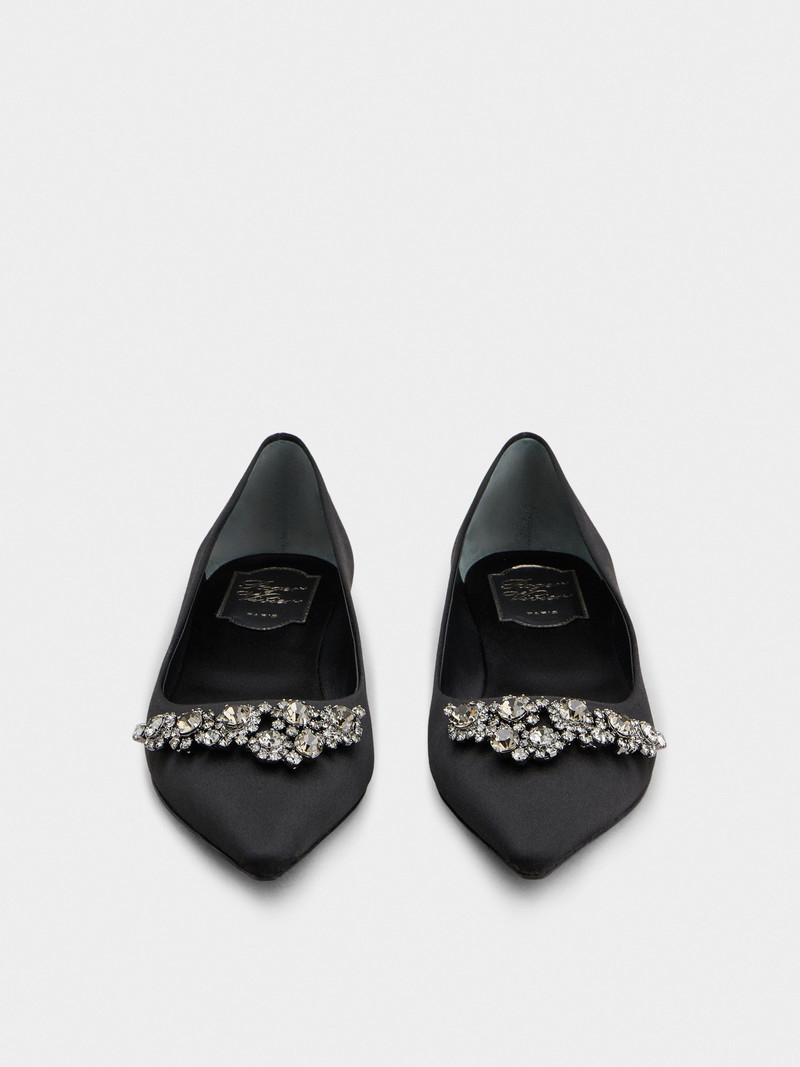 Efflorescence Ballerinas in satin 7