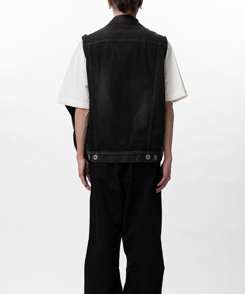 Vest Combined Denim Jacket 12
