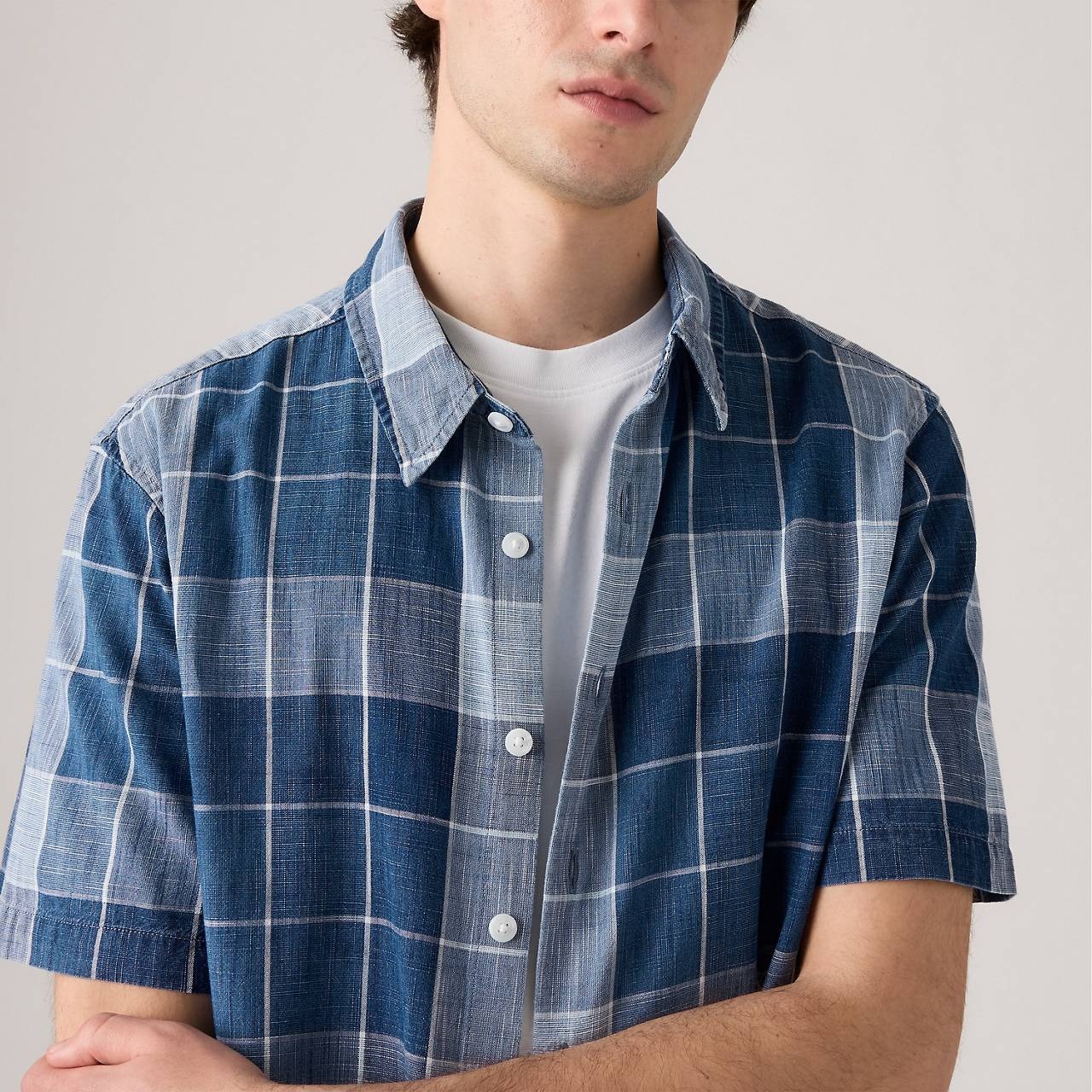 LURU BOXY CROPPED SHORT SLEEVE SHIRT - 4