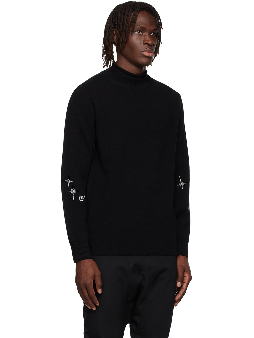 Black Cashmere Sweater - 2
