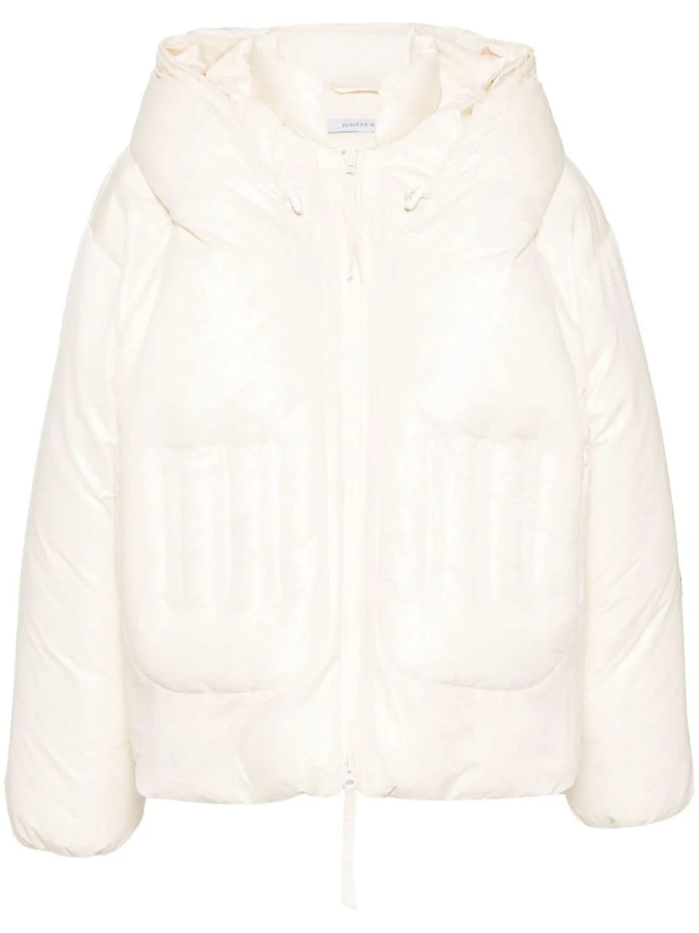 spiral puffer jacket - 1