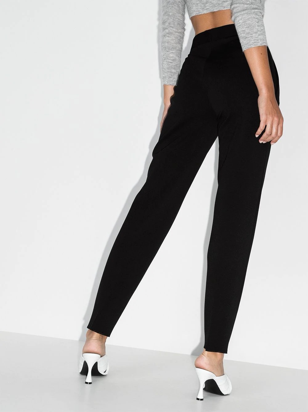 high-waist tailored trousers - 3