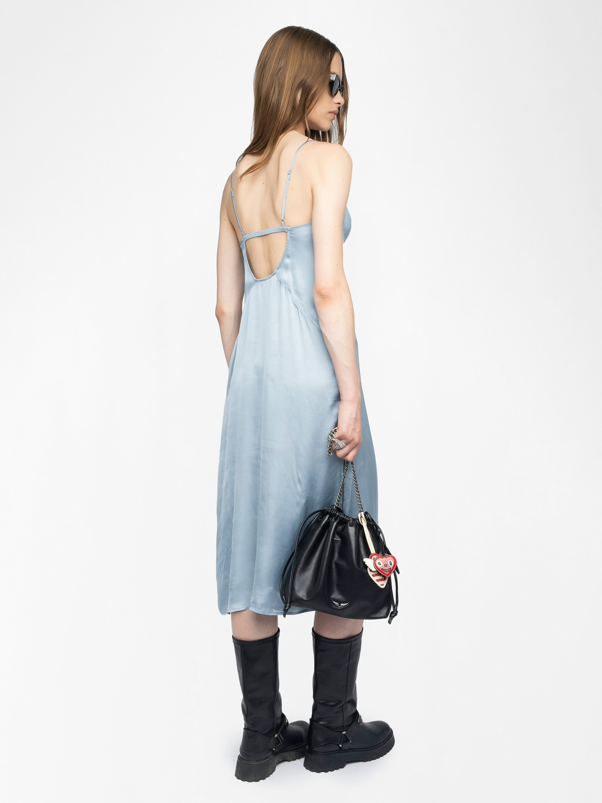 Rialta Satin Dress - 3