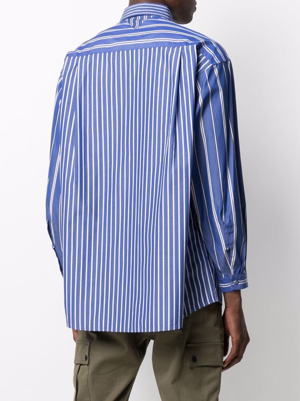 striped cotton shirt - 4