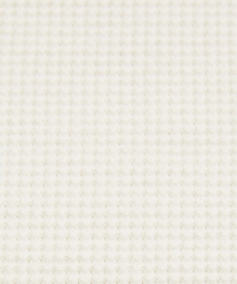 Cotton-Blend Waffle Knit Short-Sleeve Shirt 6