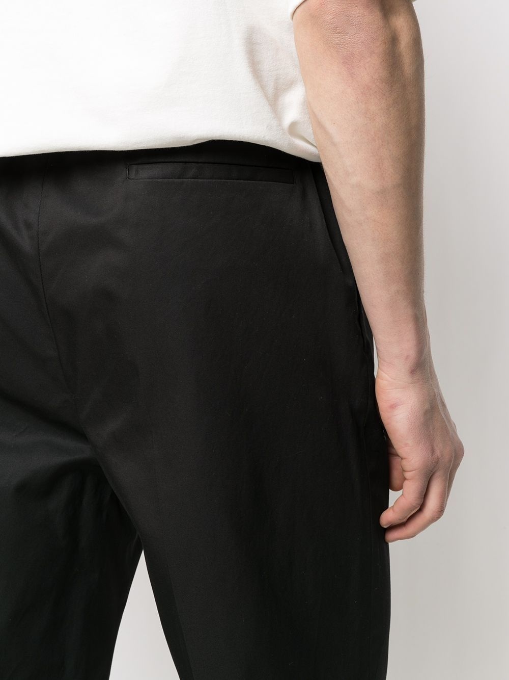 elasticated waistband trousers - 5