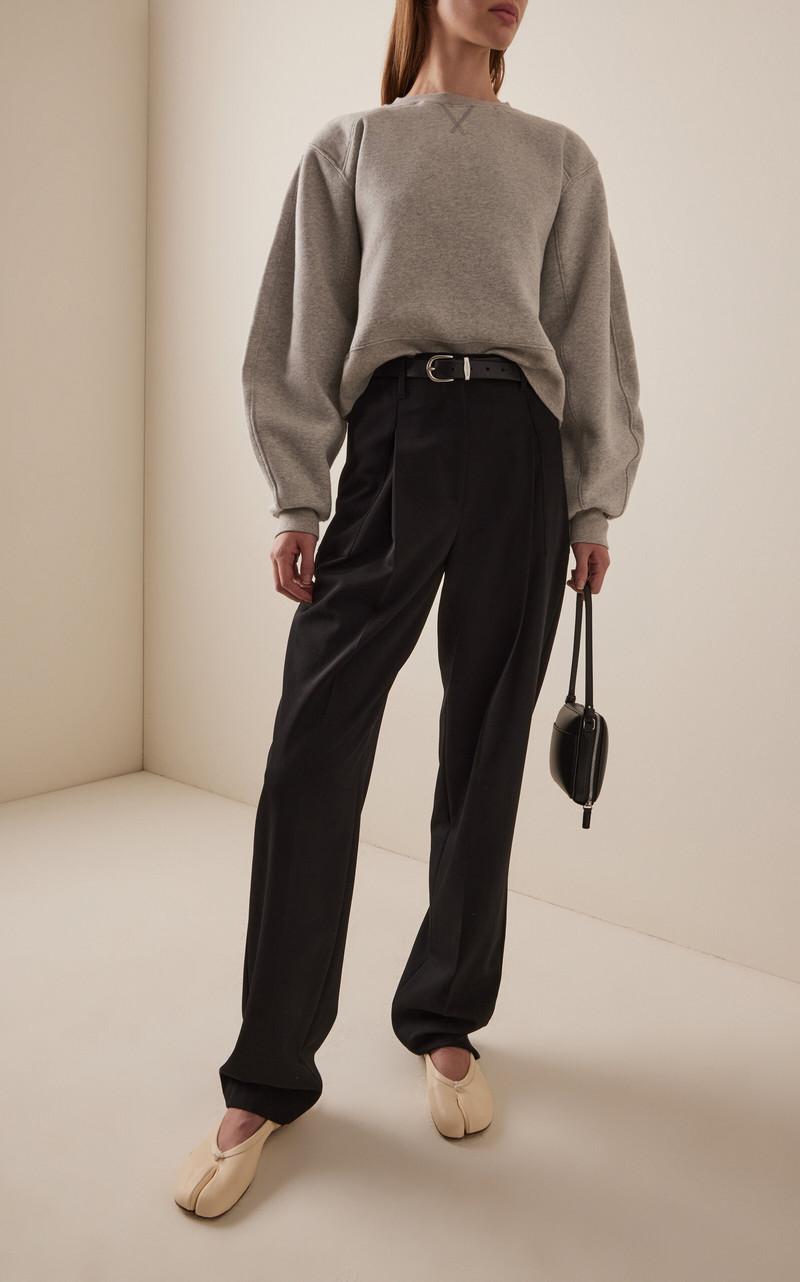 RÙADH Exclusive The Jura Cotton Sweatshirt grey outlook