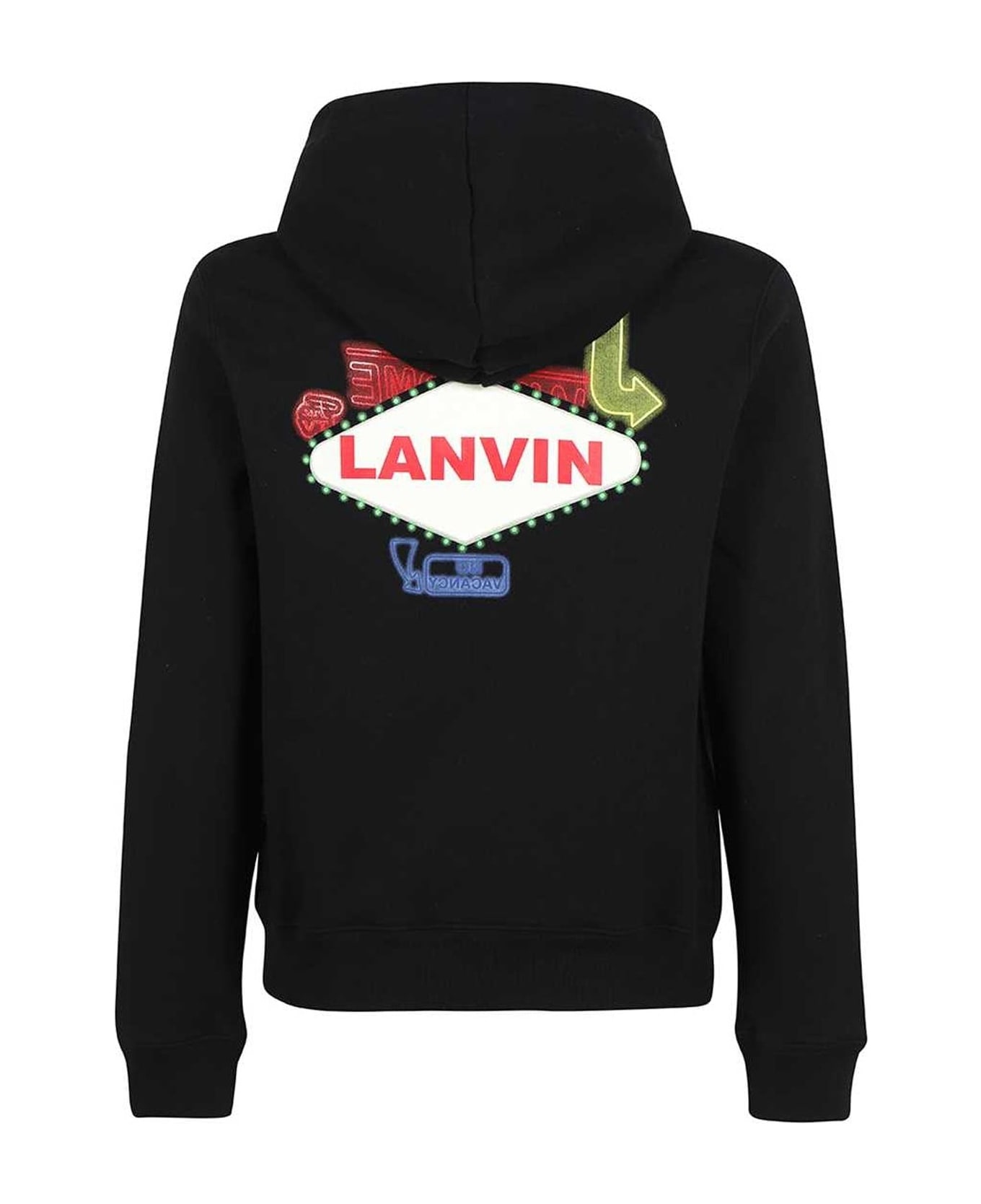 Printed Hooded Sweatshirt - 2