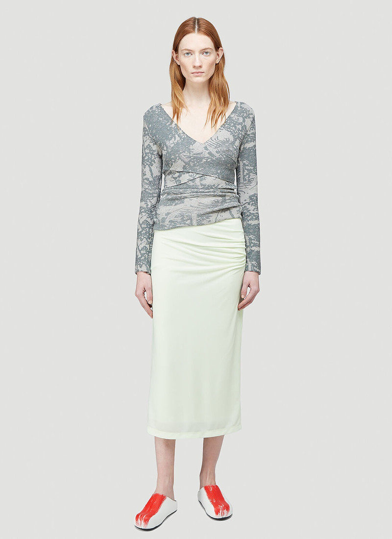 ECKHAUS LATTA POISON WRAP TOP outlook