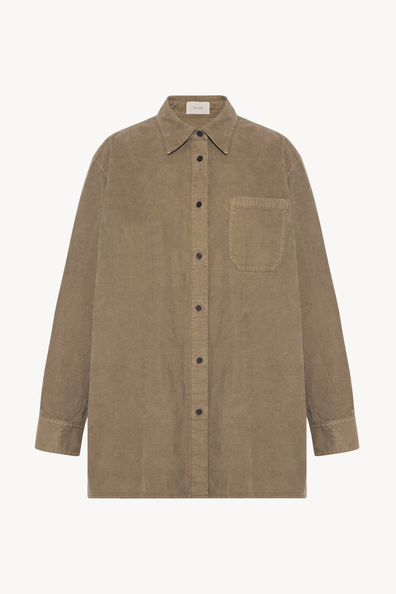 Idro Shirt in Cotton Corduroy - 1