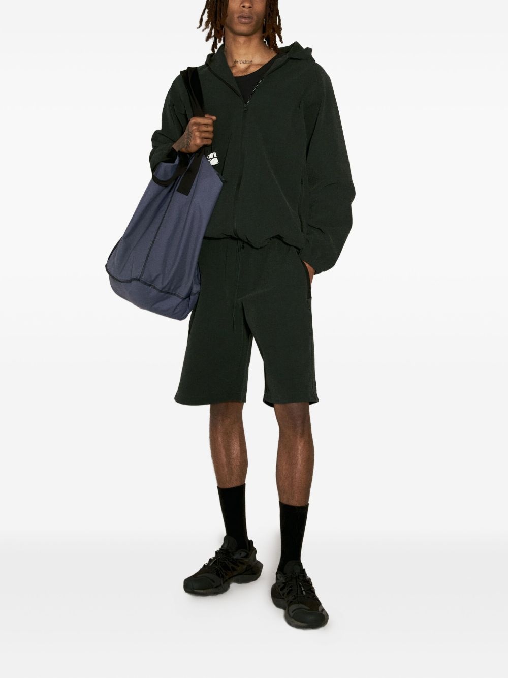 Utility Cut track shorts - 2