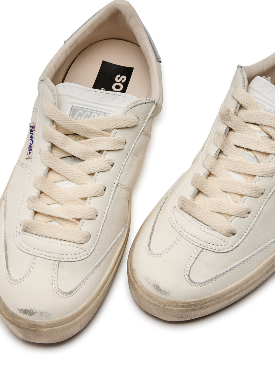 Golden Goose Soul Star Distressed Leather Sneakers - 3