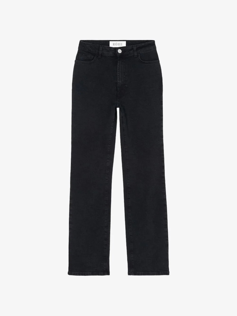 button-fastening jeans - 1