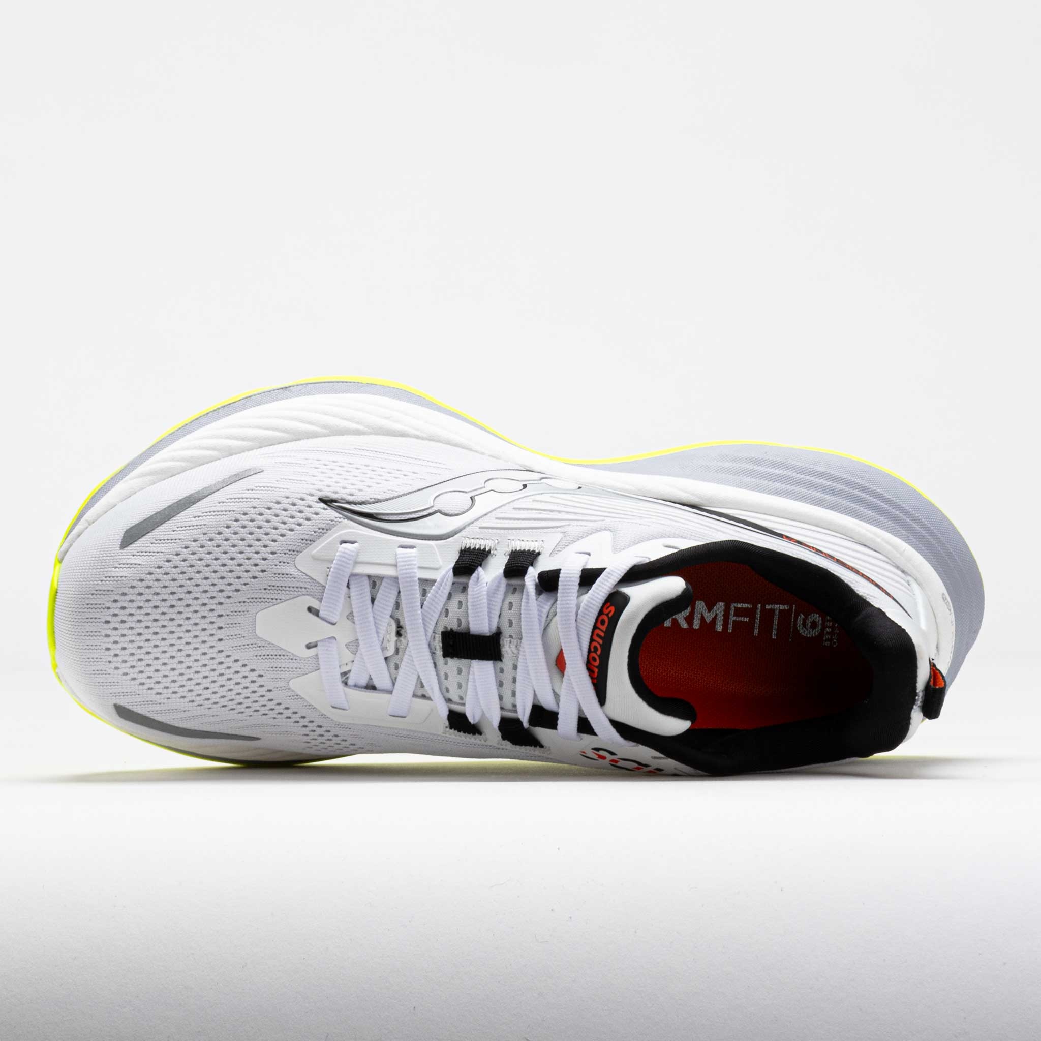 Saucony Hurricane 24 Men's White/Black - 3