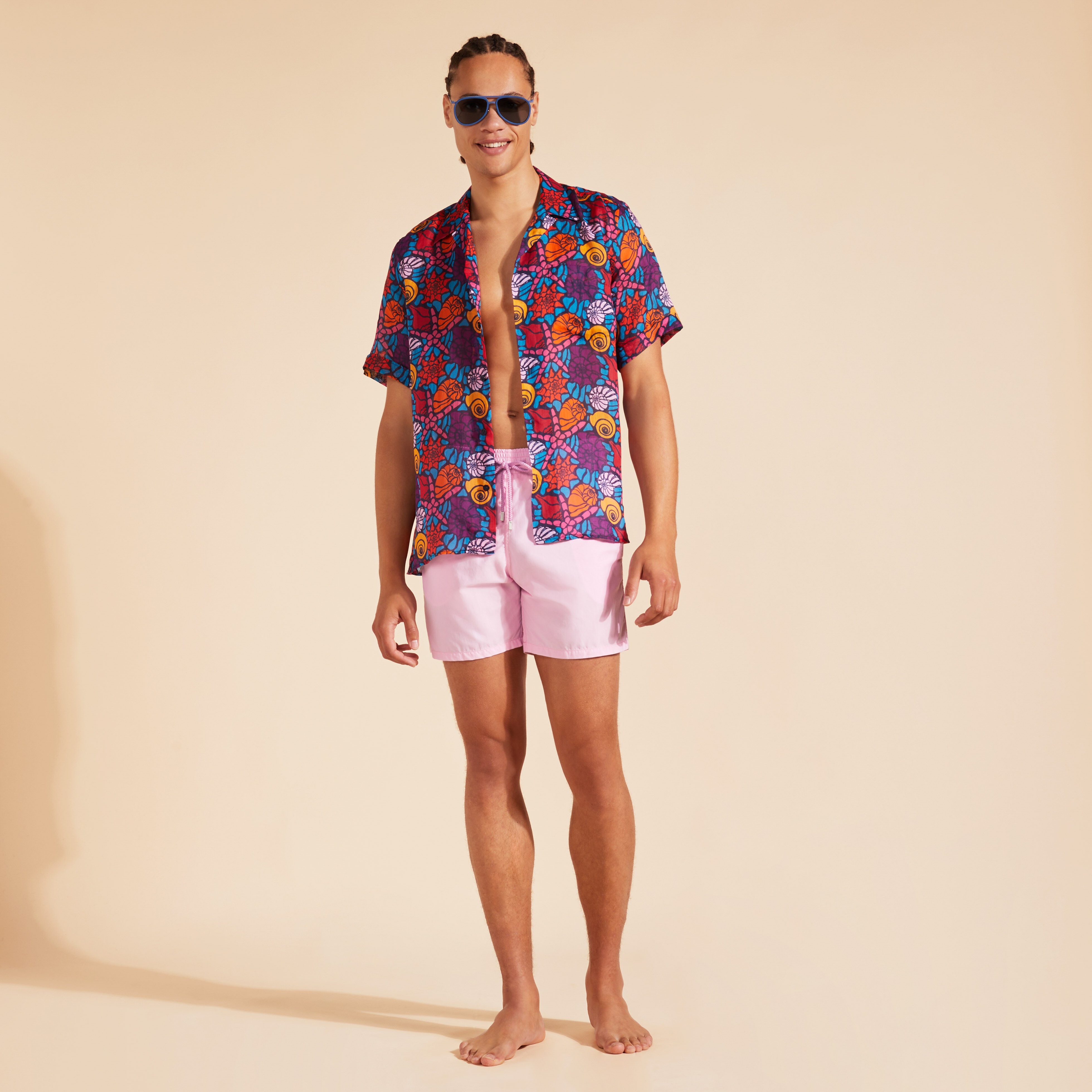 Men Swim Trunks Solid - 5
