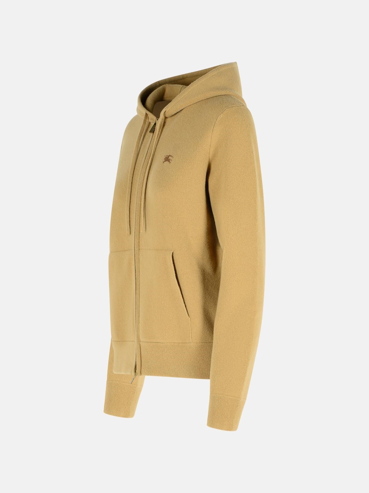'FLAX' CASHMERE BLEND SWEATSHIRT - 2