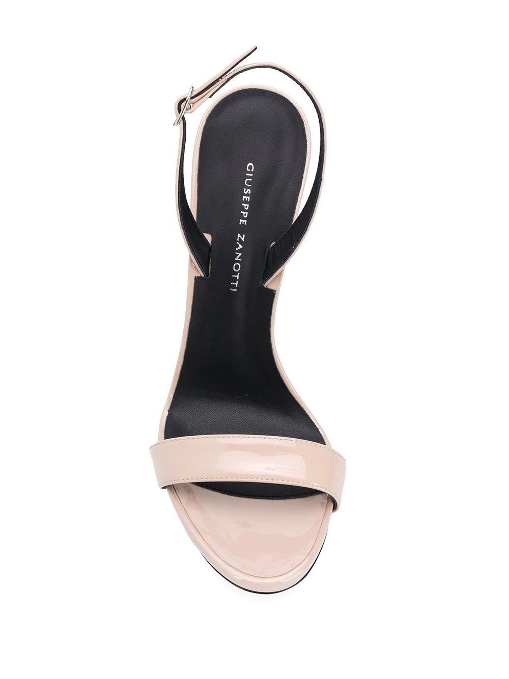 Vernice open-toe sandals - 4