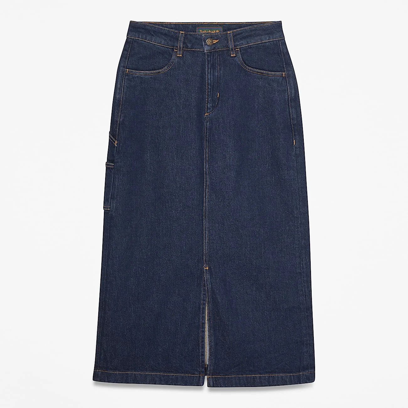 Women's Long Denim Skirt - 1