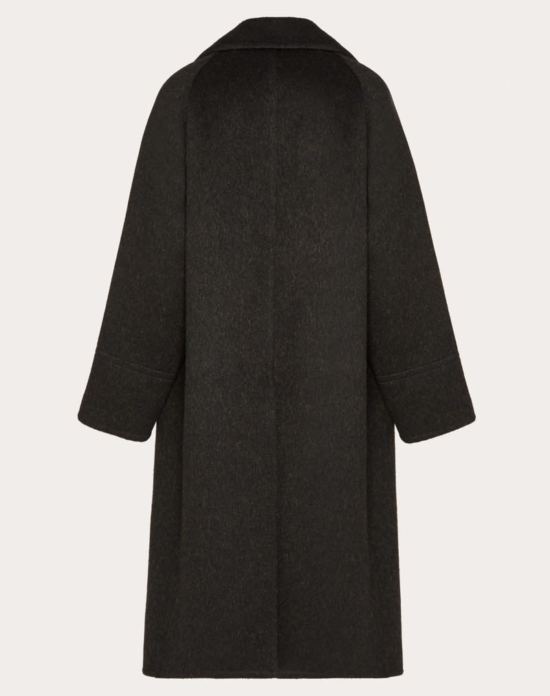 Valentino DOUBLE-BREASTED MOHAIR WOOL JACKET outlook