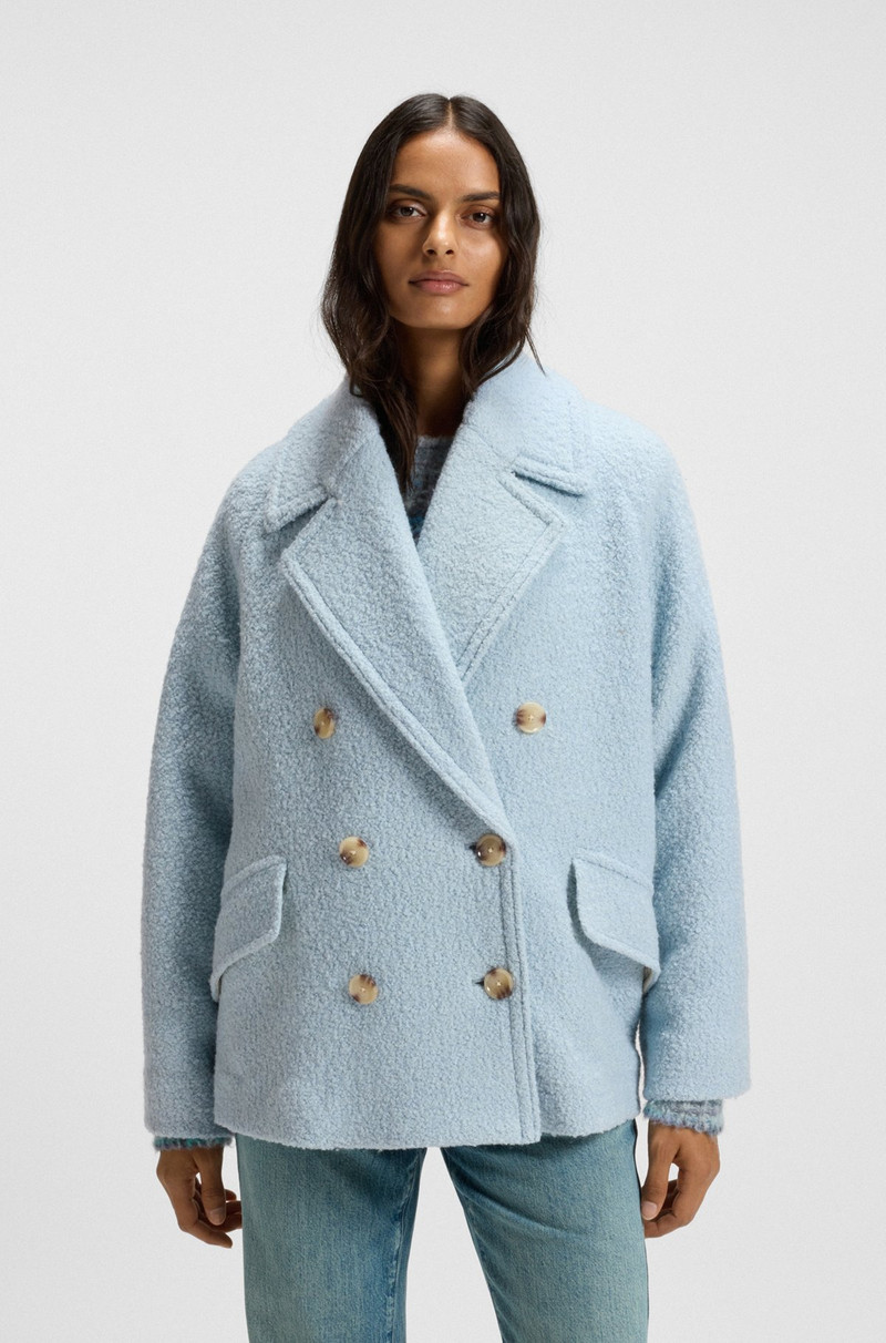 CABAN COAT WITH BOXY FIT 2