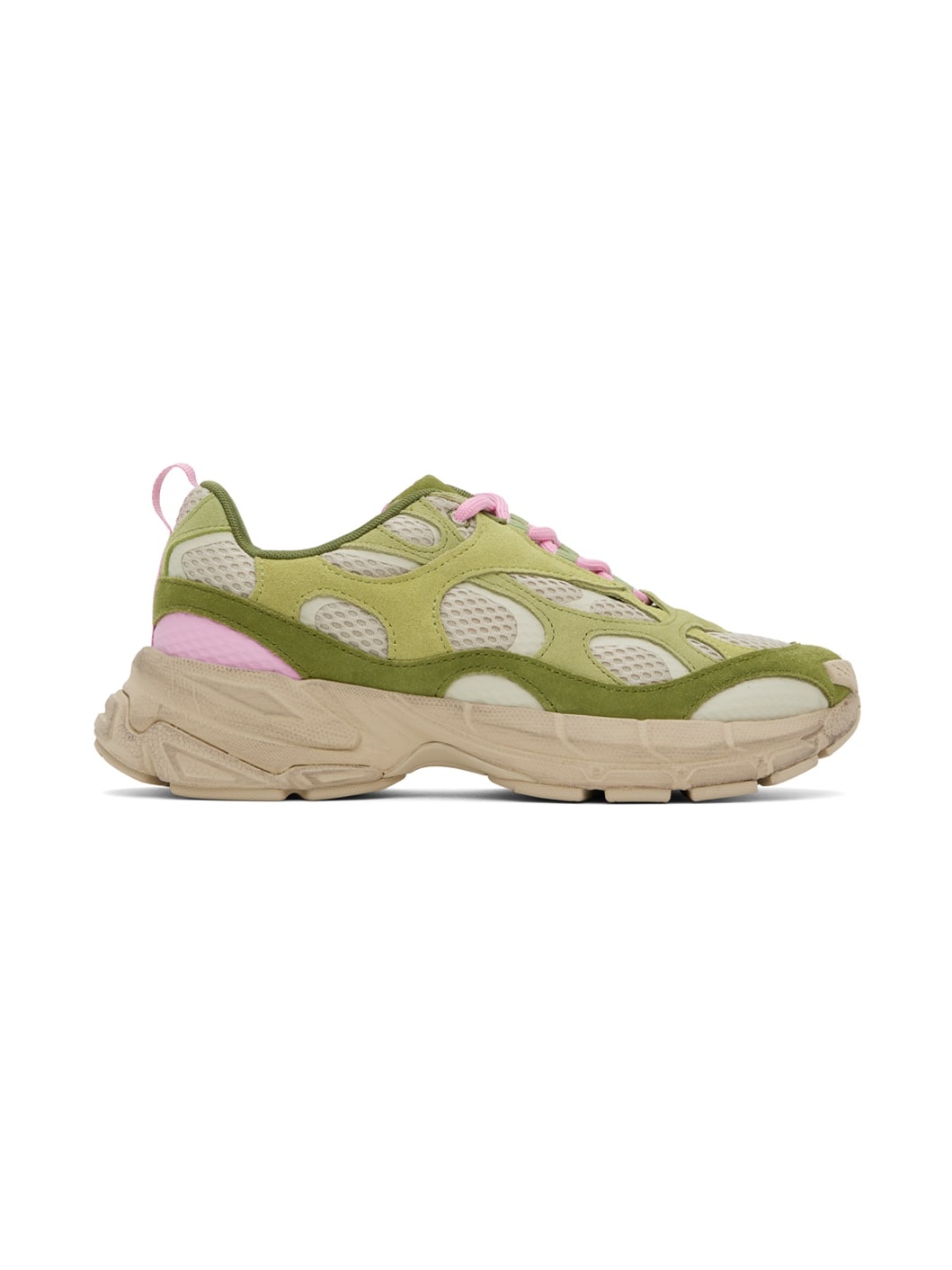 Green & Pink Puma Edition Velophasis Sneakers - 1