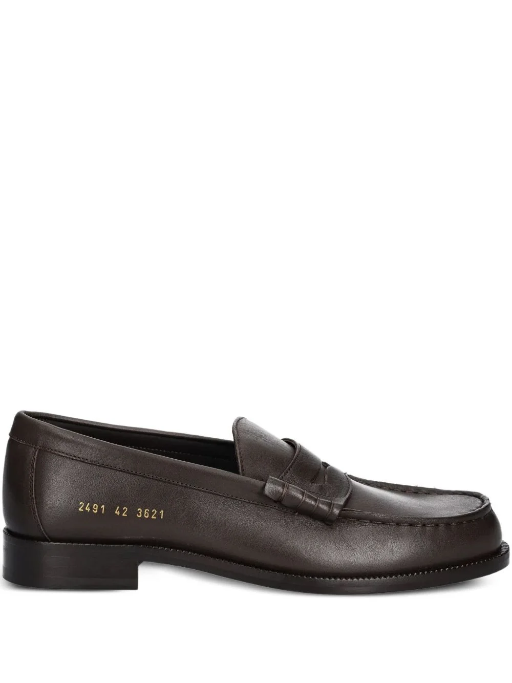 penny leather loafers - 1