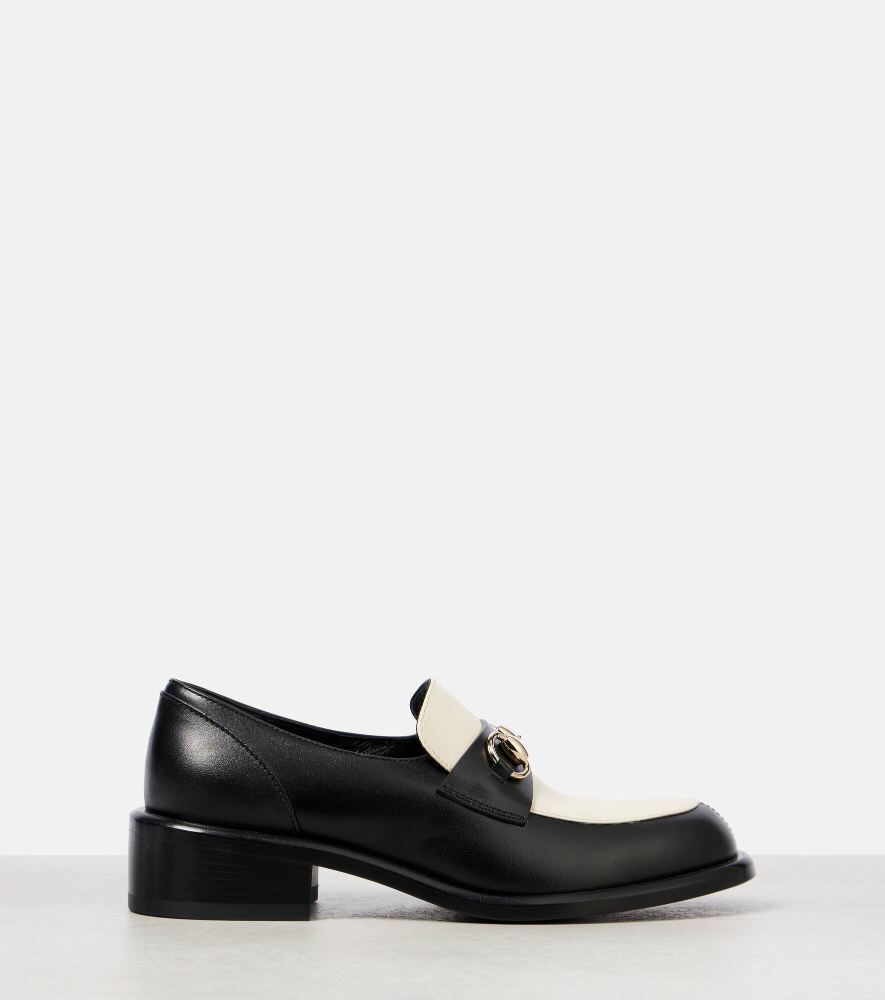 Horsebit leather loafers - 4