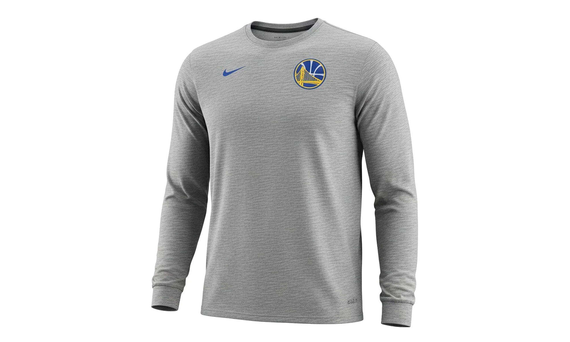 NBA GS WARRIORS FACILITY DRI-FIT LONG SLEEVE T-SHIRT "Gray" 870386 063 - 1