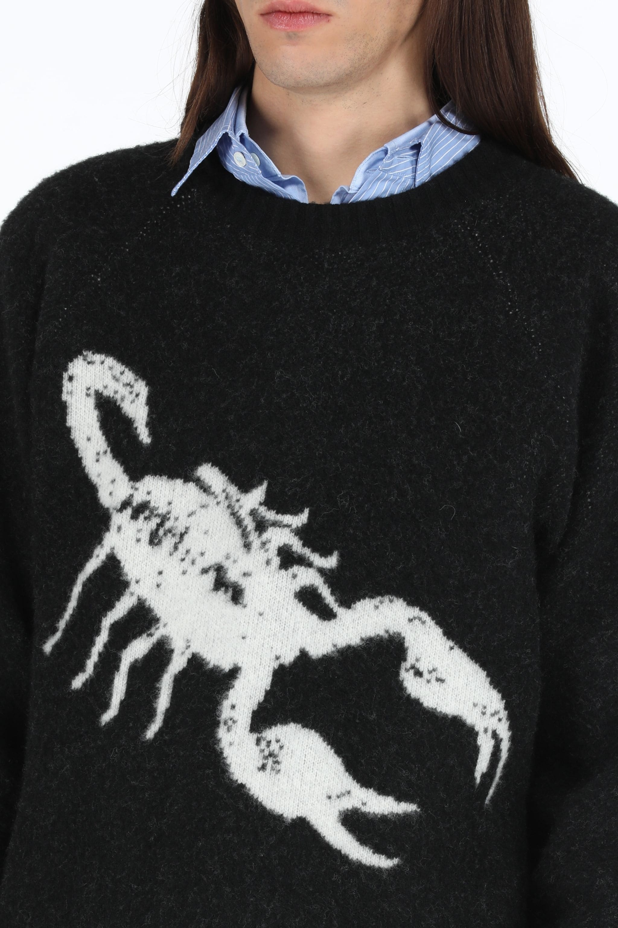 SCORPION-INTARSIA SWEATER - 5