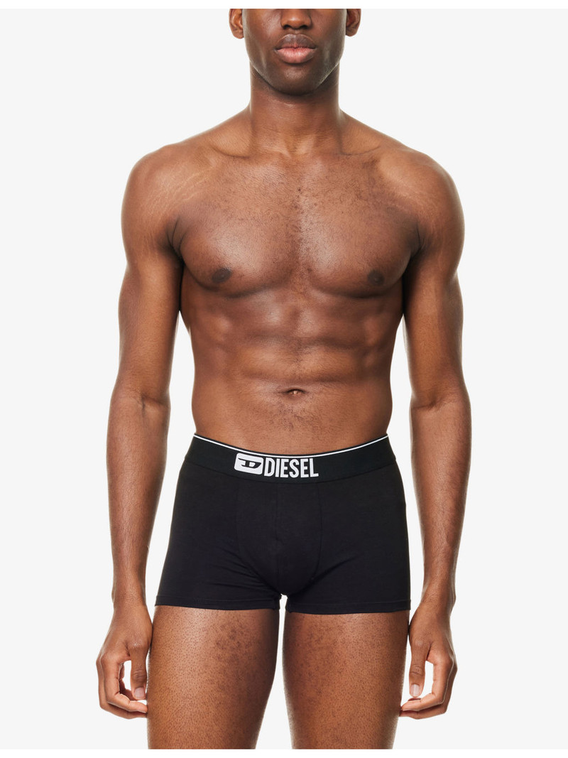 Diesel Damien Pack-Of-Five Stretch-Cotton Boxer Shorts outlook